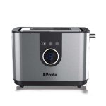 Miyako KT-420 FS Bread Toaster with modern touch controls and wide slots